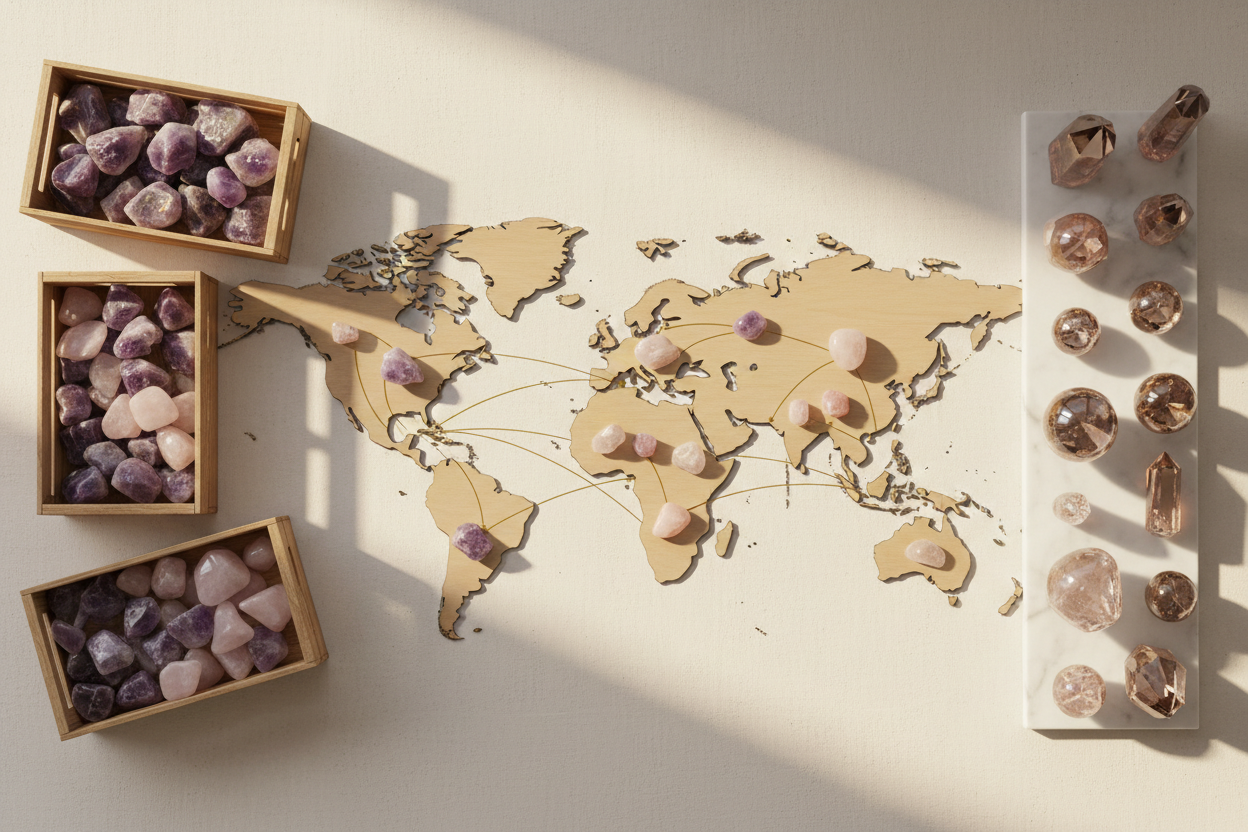 From Mine to Market: A Transparent Look at the Global Crystal Supply Chain