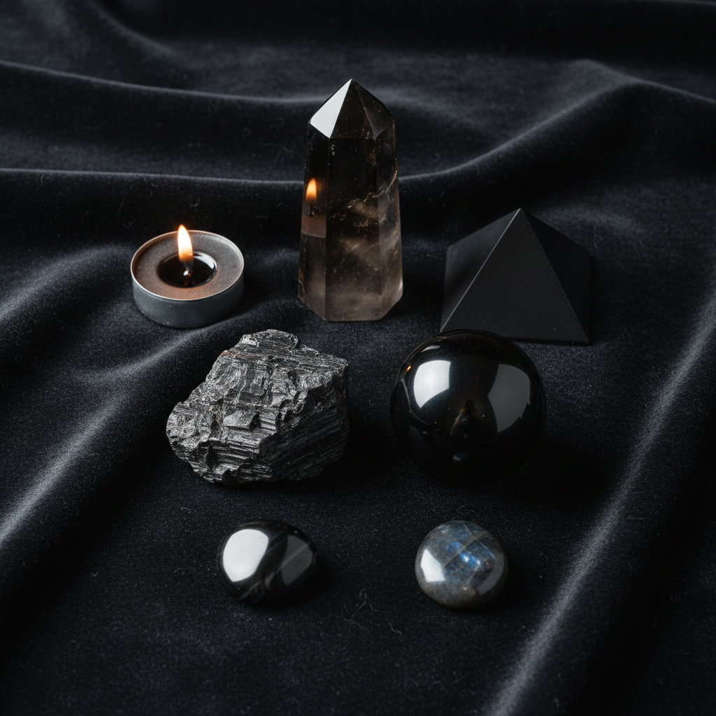 Black Crystals: Meaning, Properties & Protective Power