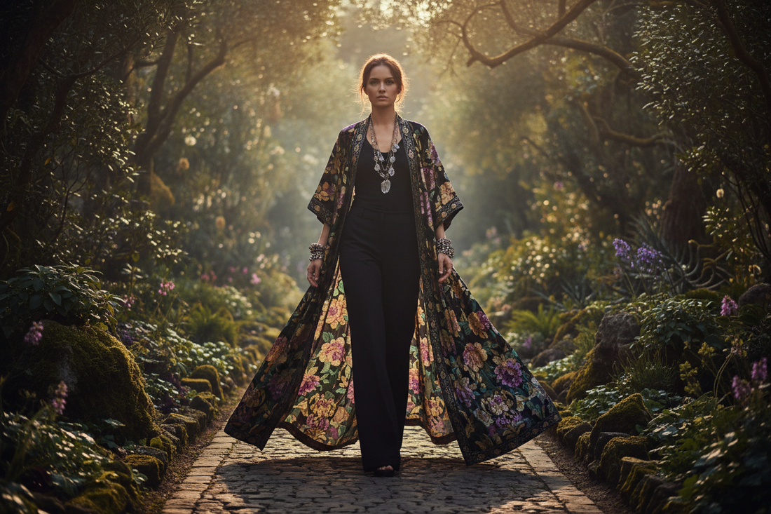 Boho Kimono Outfits: 10 Ways to Wear a Kimono Robe