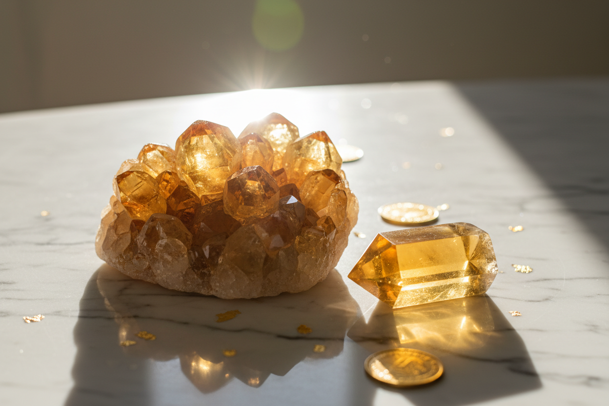 Citrine Crystal – The Stone of Abundance, Joy & Manifestation
