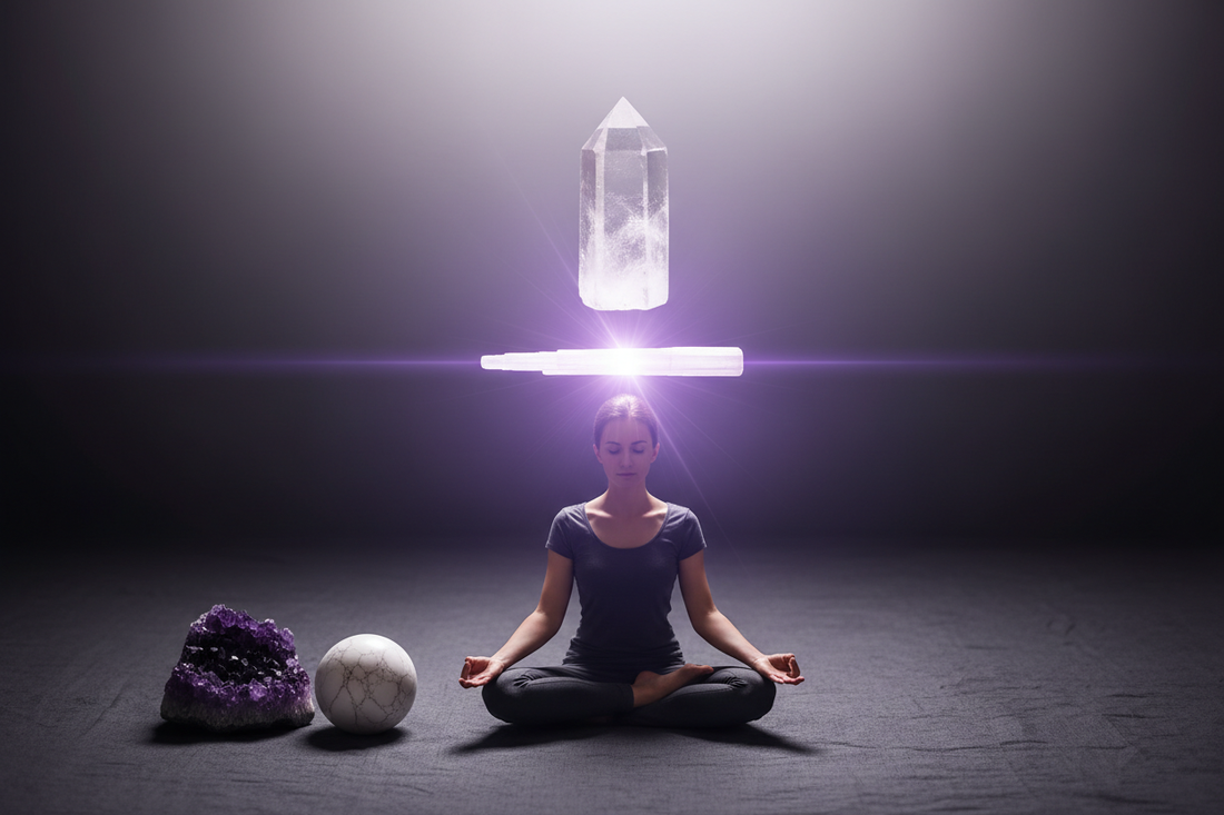 Crown Chakra Crystals for Higher Consciousness and Meditation