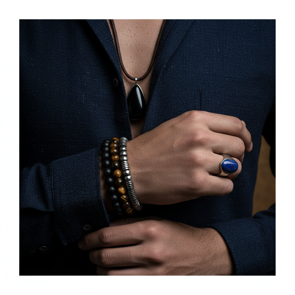 Crystal Jewelry for Men: Meaning, Styling & Stone Guide