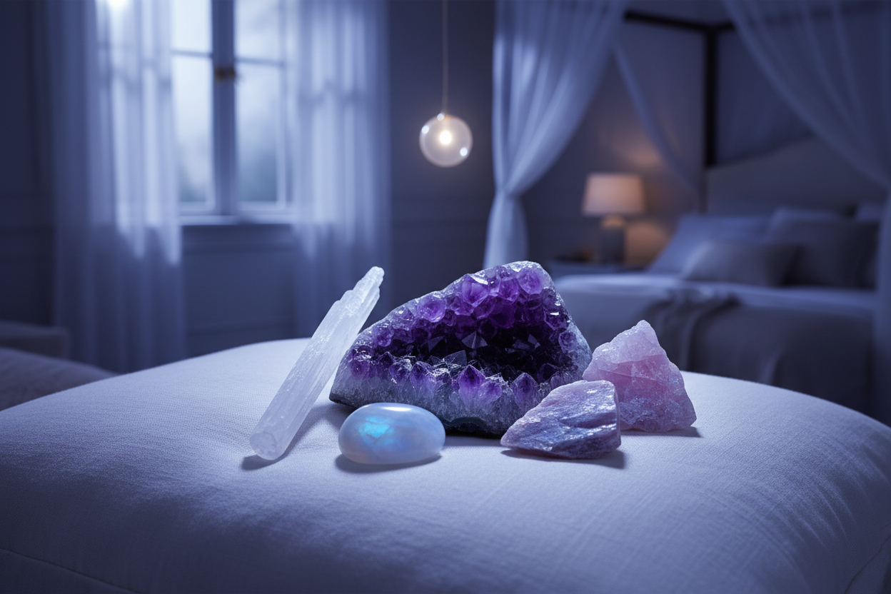 Crystals for Sleep – The Best Stones for Rest, Calm & Sweet Dreams