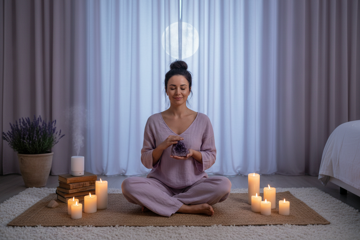 How to Use Amethyst Crystal for Meditation, Sleep & Anxiety