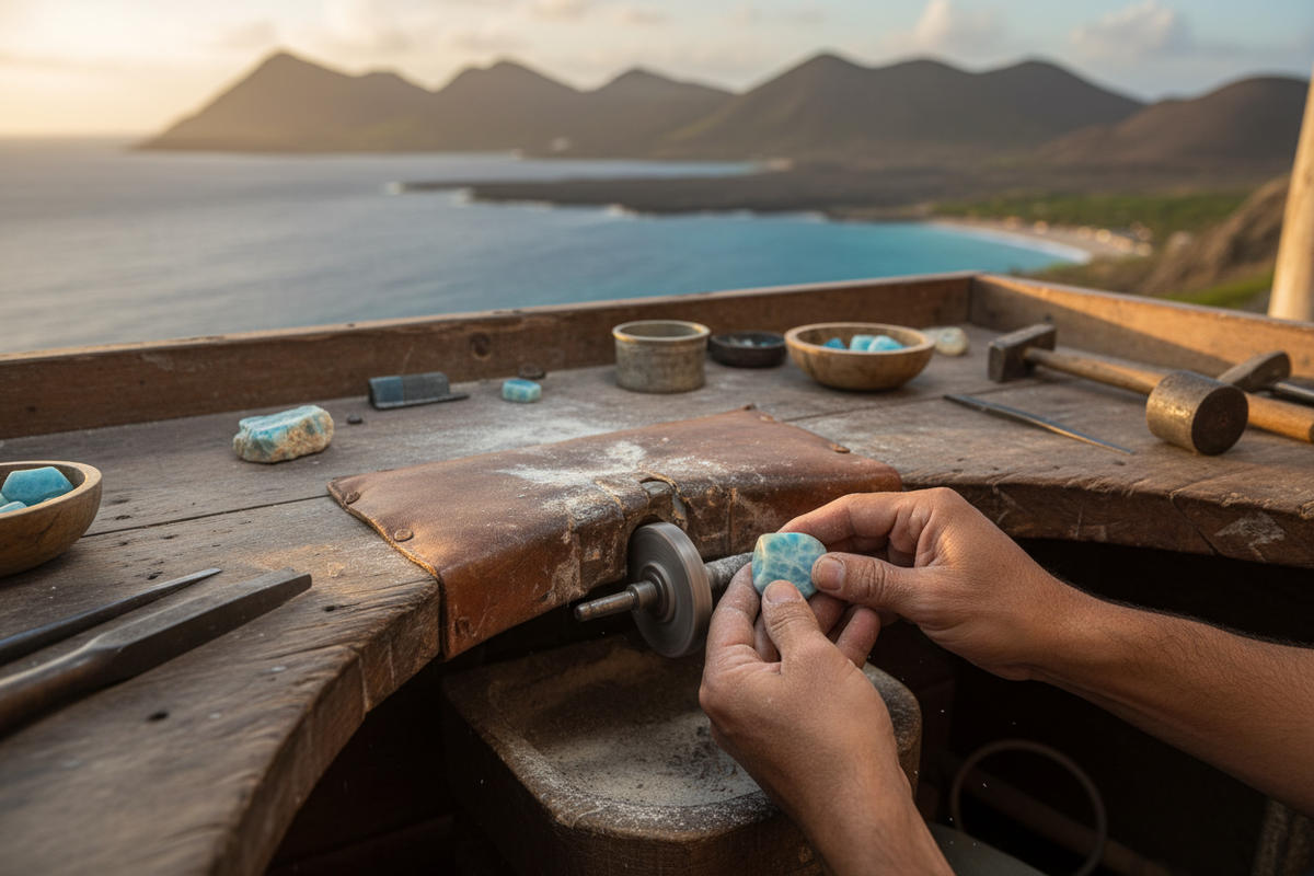 The History of Larimar in the Dominican Republic