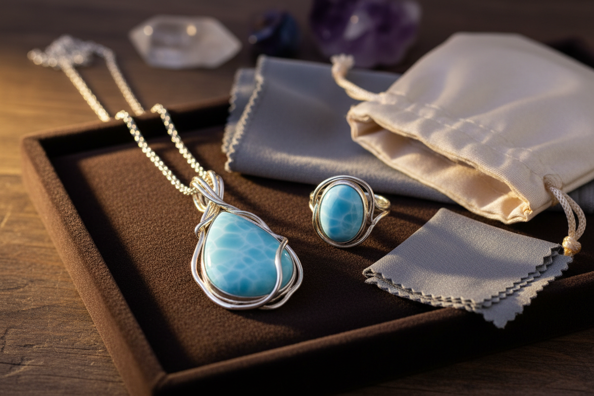 Larimar Jewelry Care Guide