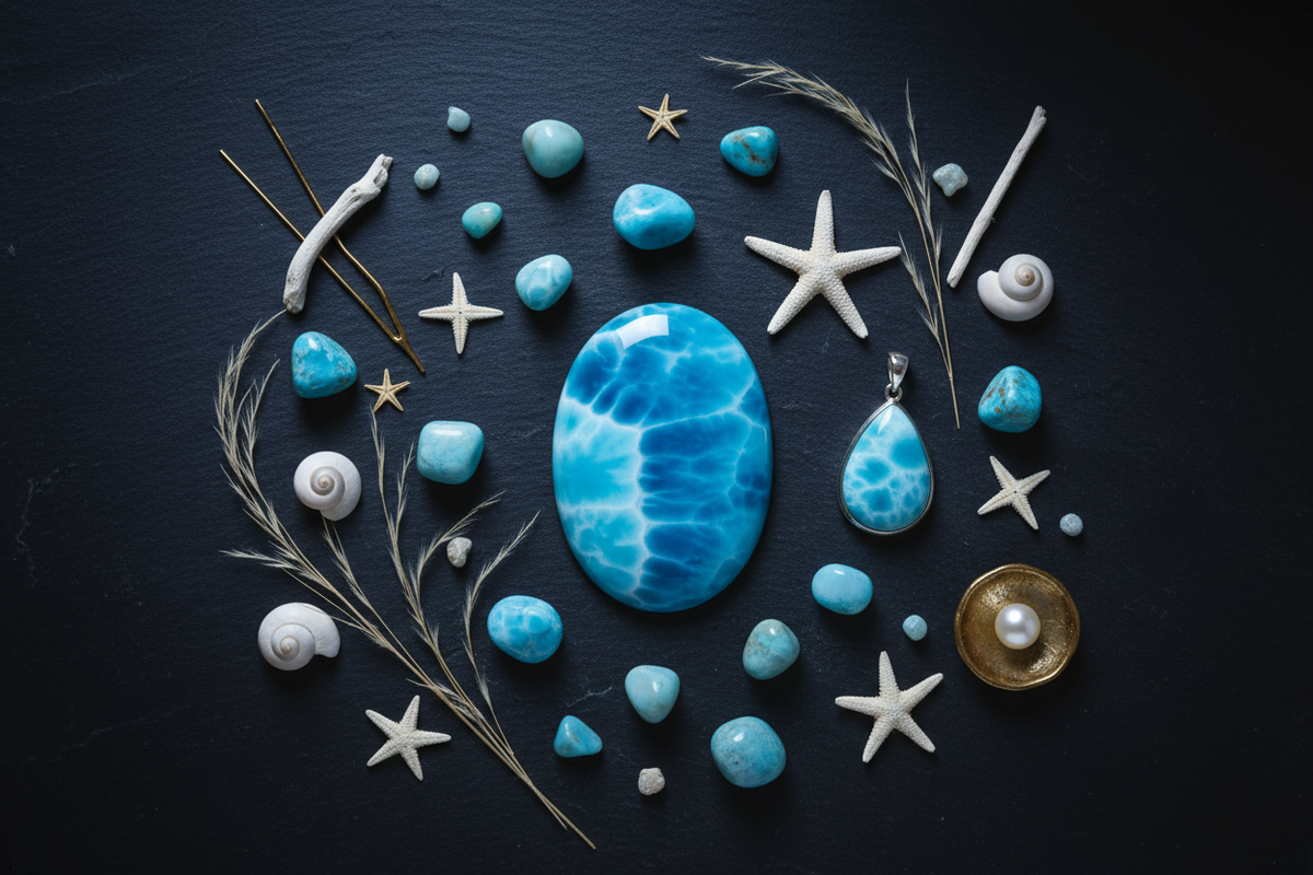 How Larimar Forms: The Geology Behind Its Rare Caribbean Blue