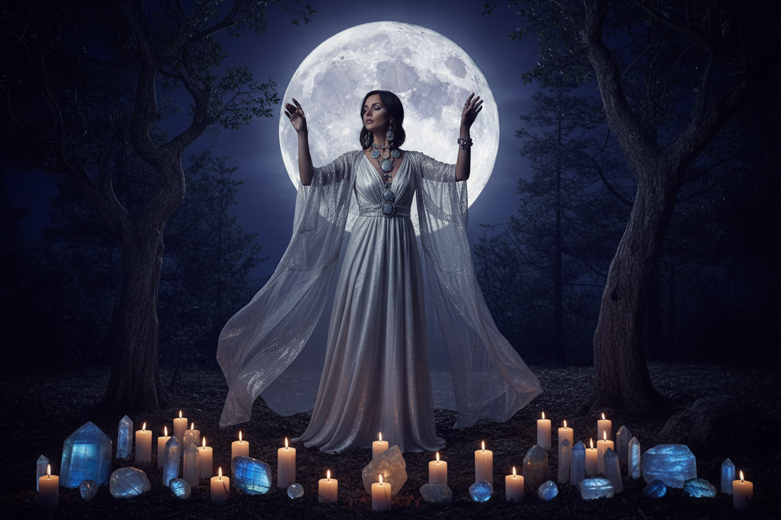 Moon Phase Jewelry + Boho Style: How to Wear the Look