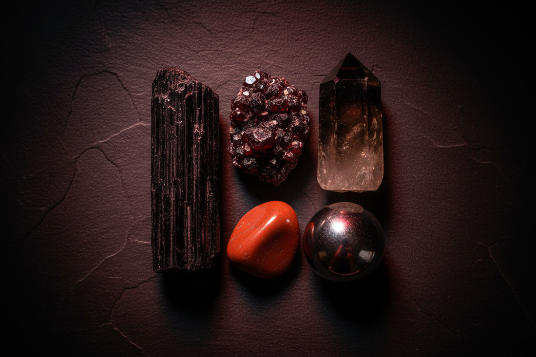Root Chakra Crystals for Deep Grounding and Stability