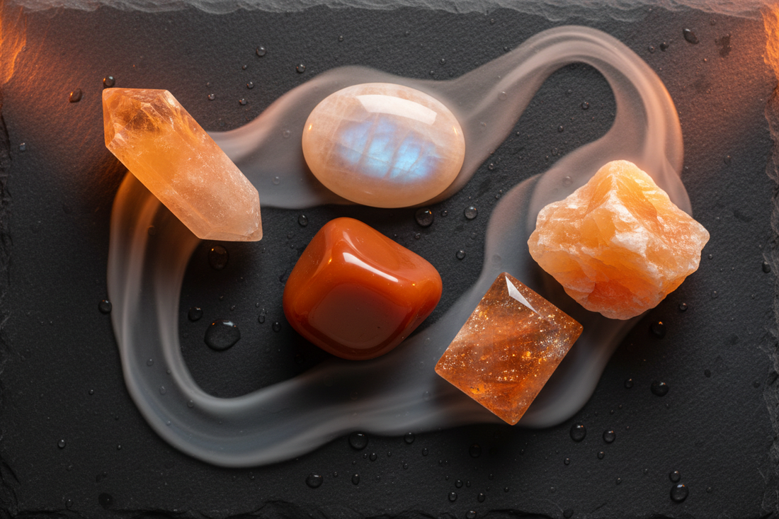 Sacral Chakra Crystals to Boost Creativity, Passion, and Fluidity