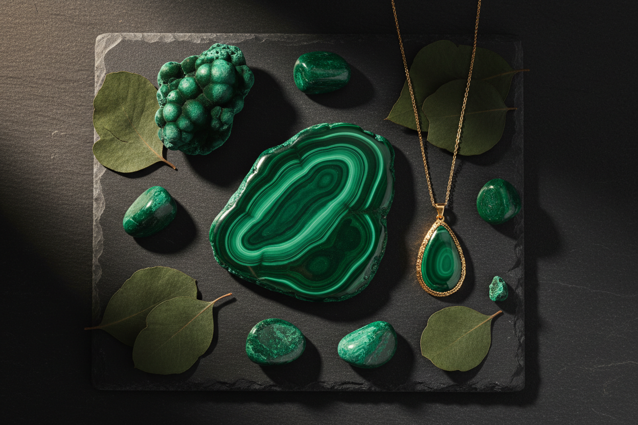 The Ultimate Guide to Malachite: Banding, Geometry, and Metaphysical Meanings