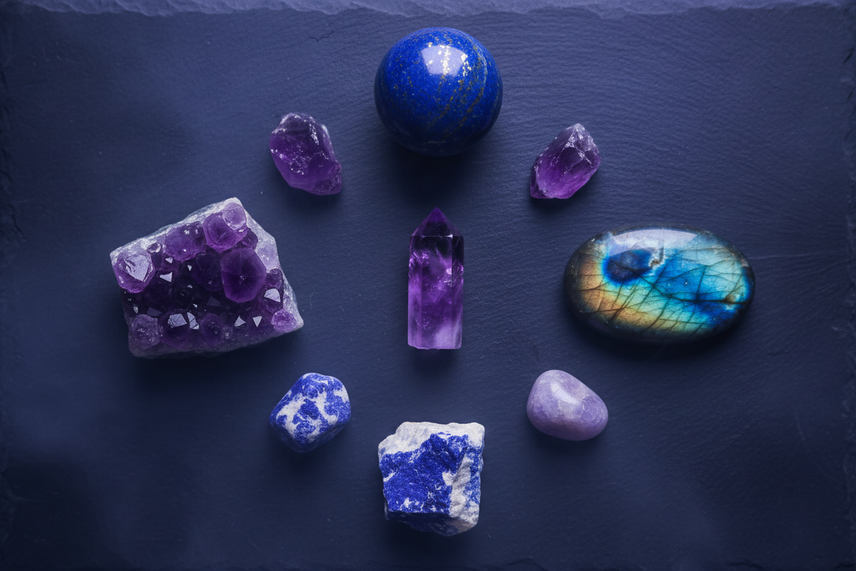 Third Eye Chakra Crystals for Intuition and Deep Insight