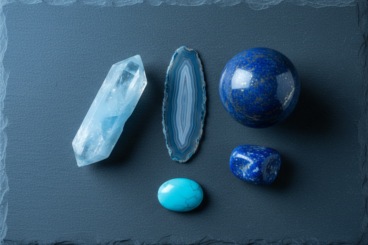 Throat Chakra Crystals for Clear Communication and Self-Expression