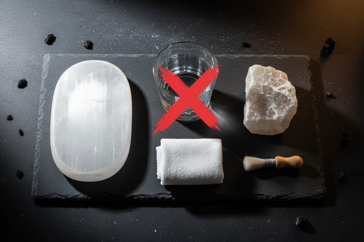 Why You Should Never Get Selenite Wet