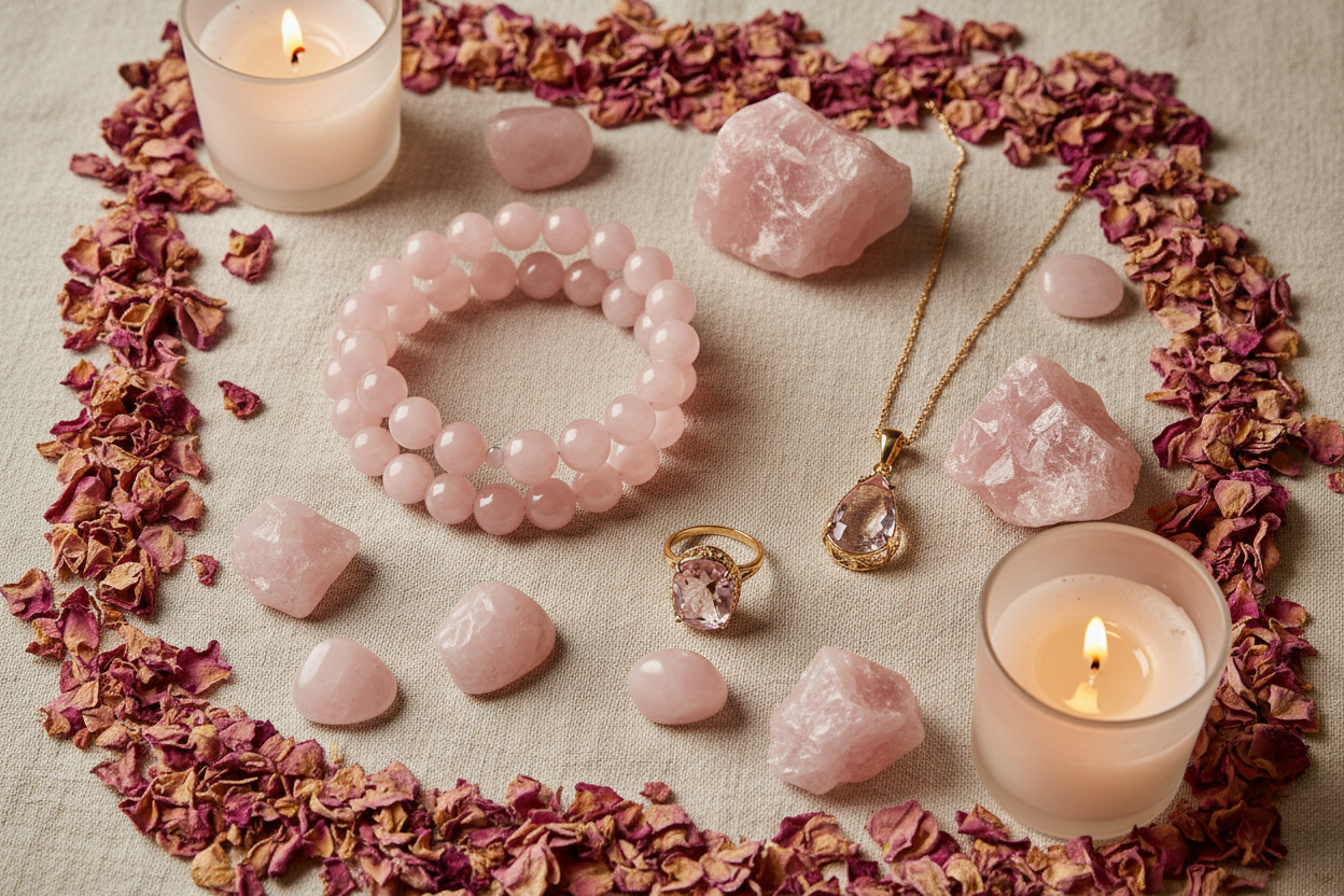 Rose Quartz Jewelry