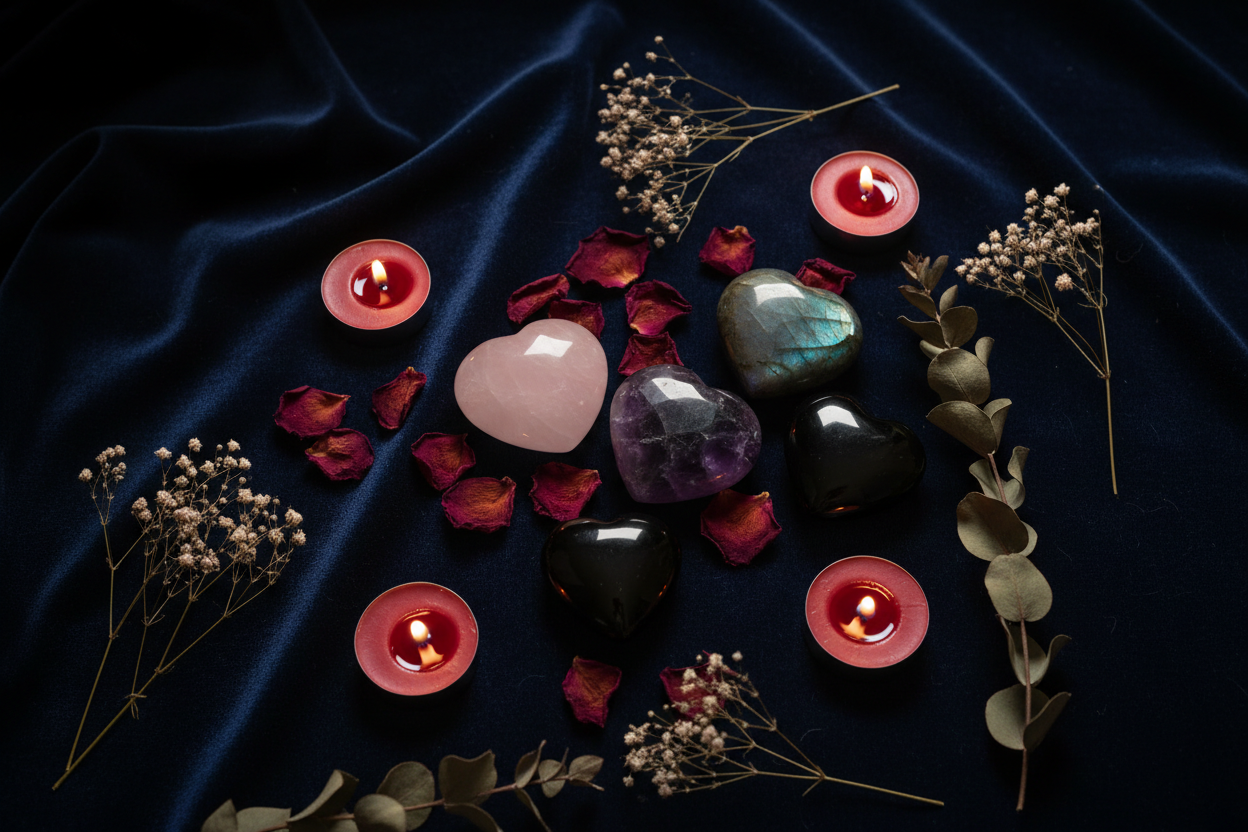 Heart Shaped Crystals