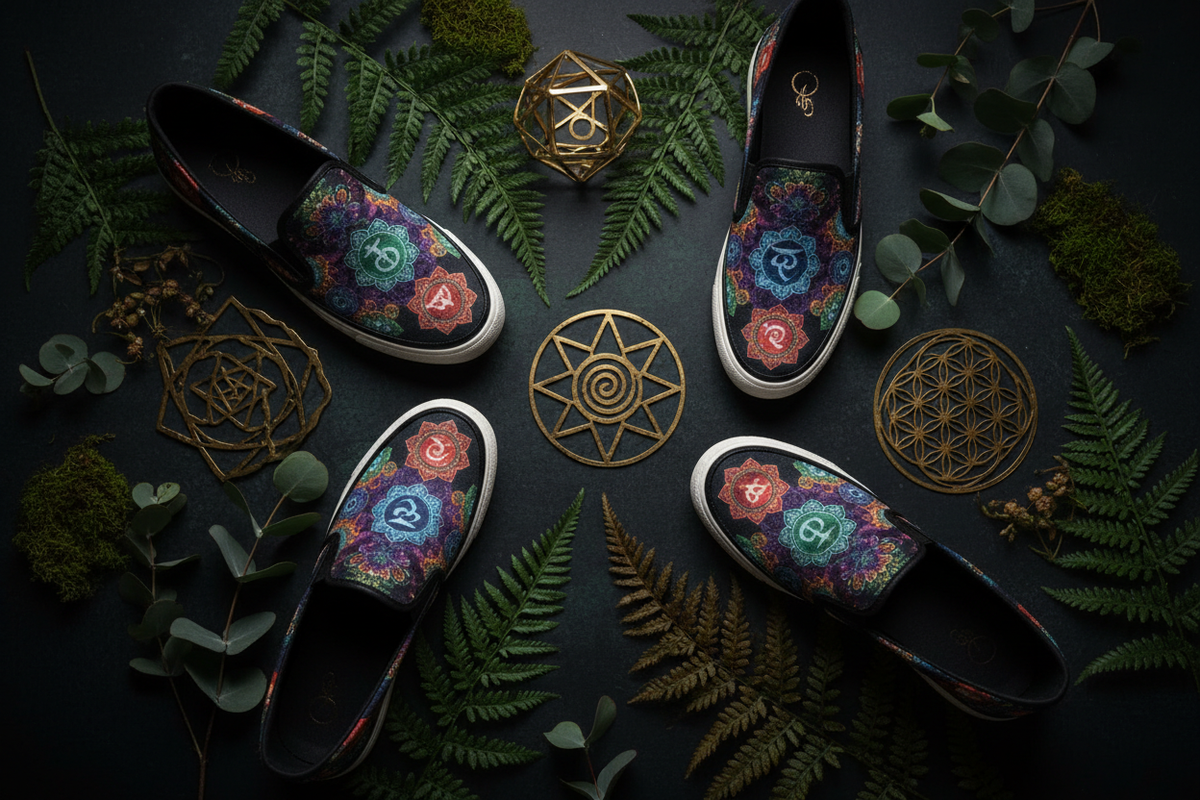 Slip-Ons — Chakra & Boho Prints