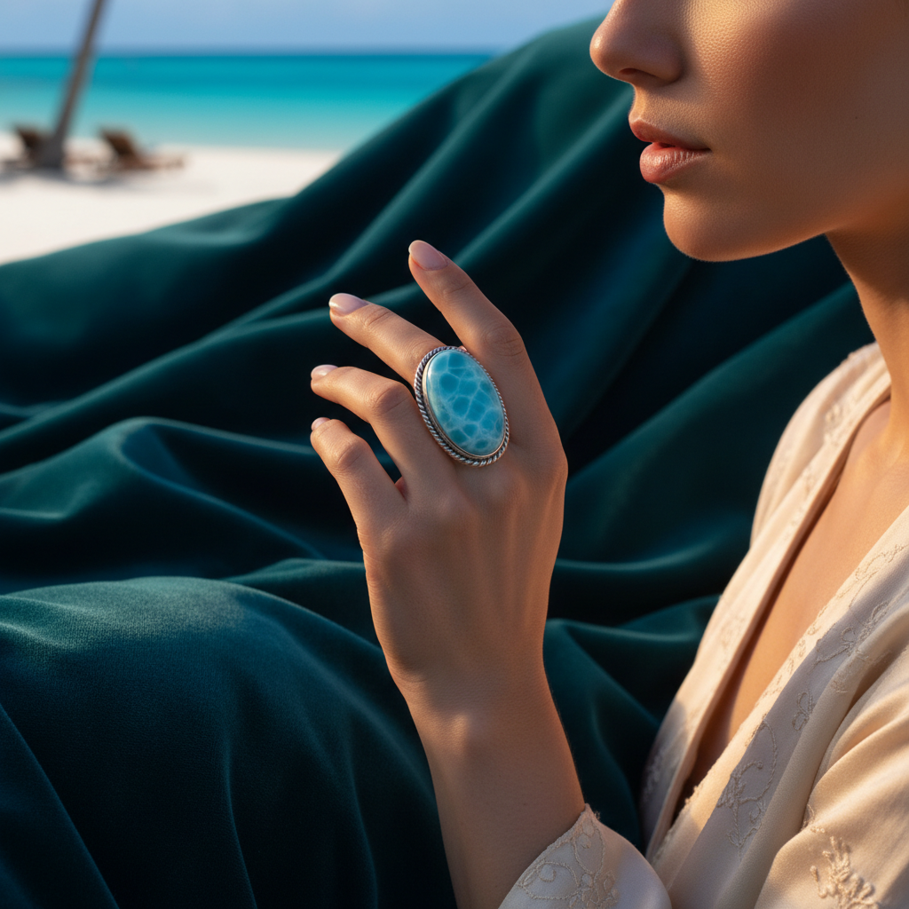 Larimar rings collection image