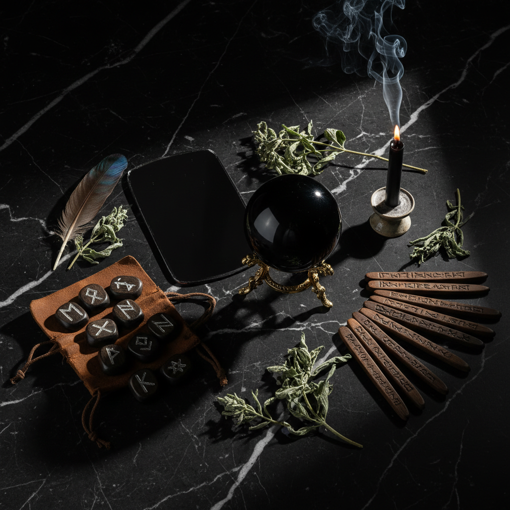 Scrying & Rune Stones