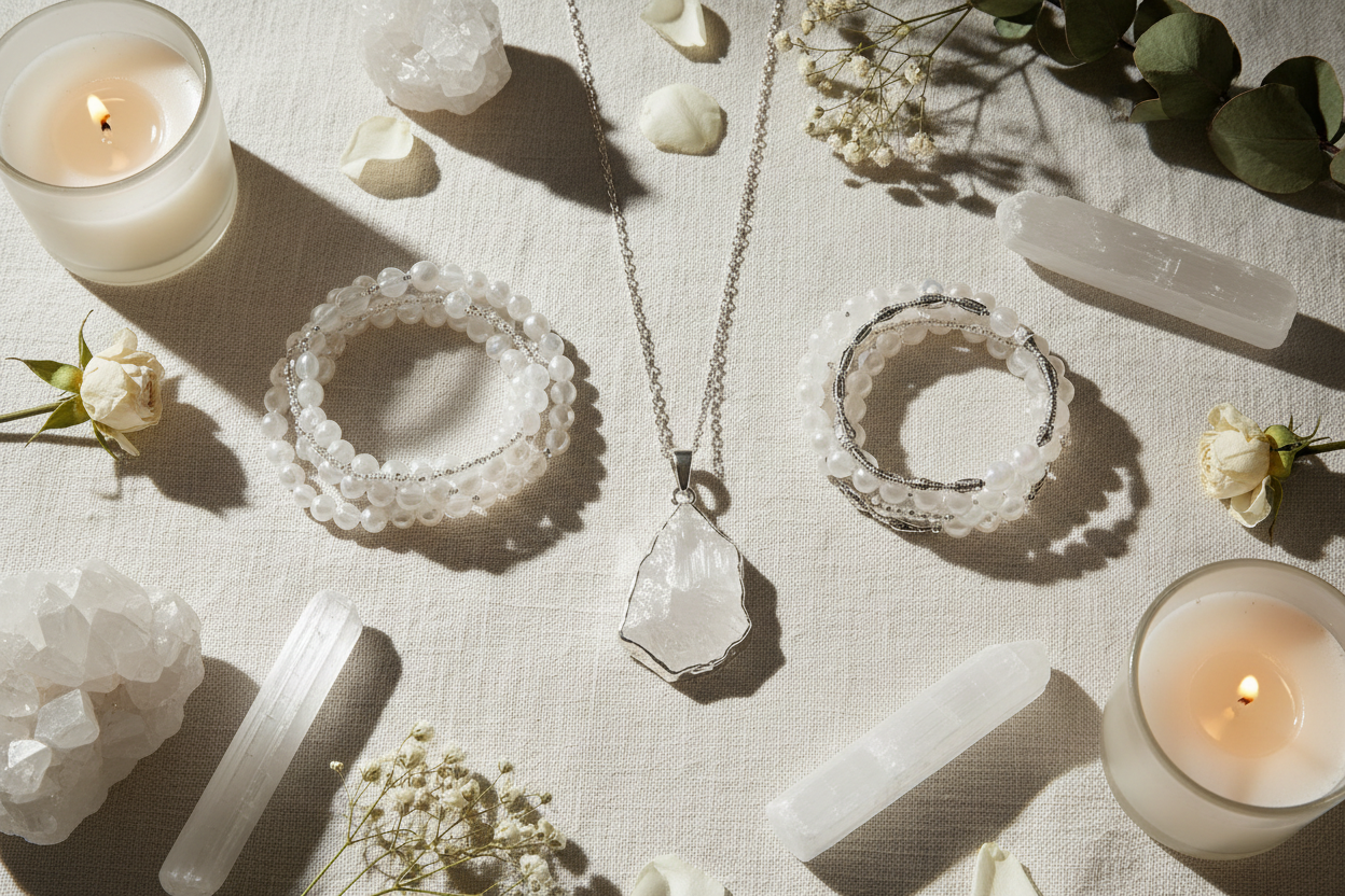 Selenite Jewelry
