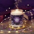 Amethyst Calm Intention Candle – Anxiety Relief & Restful Sleep