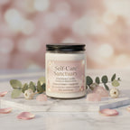 Self-Care Sanctuary Intention Candle by Brie & Marie - Nurture and Rejuvenation with Coconut Cream and Cardamom scent