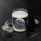 Full Moon Ritual Intention Candle – Release & Manifestation