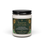 Taurus Intention Candle — Earth, Stability & Abundance Soy Candle (9oz)