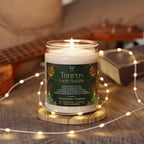 Taurus Intention Candle — Earth, Stability & Abundance Soy Candle (9oz)