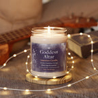 Goddess Altar Intention Candle – Divine Feminine Energy