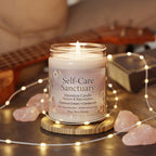 Self-Care Sanctuary Intention Candle – Nurture & Rejuvenation