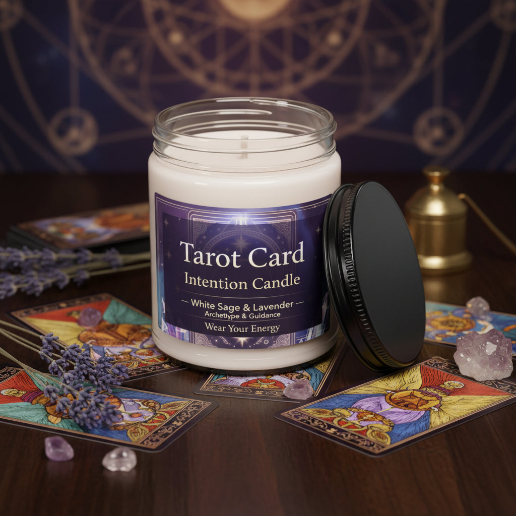 Tarot Card Intention Candle – Archetype & Guidance