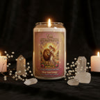 Strength Tarot Candle — Courage, Compassion & Inner Power (13.75oz)