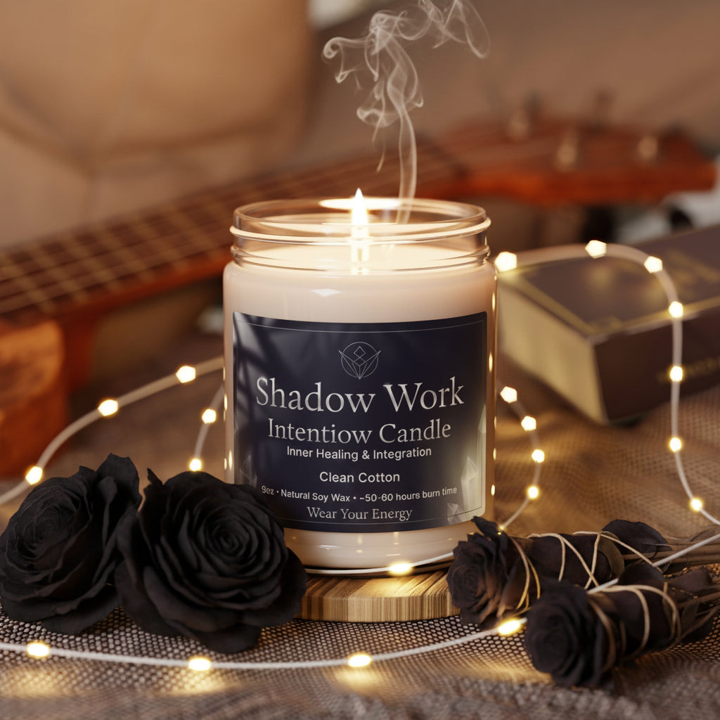Shadow Work Intention Candle – Inner Healing & Integration
