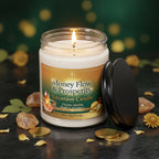 Money Flow & Prosperity Intention Candle – Wealth & Abundance
