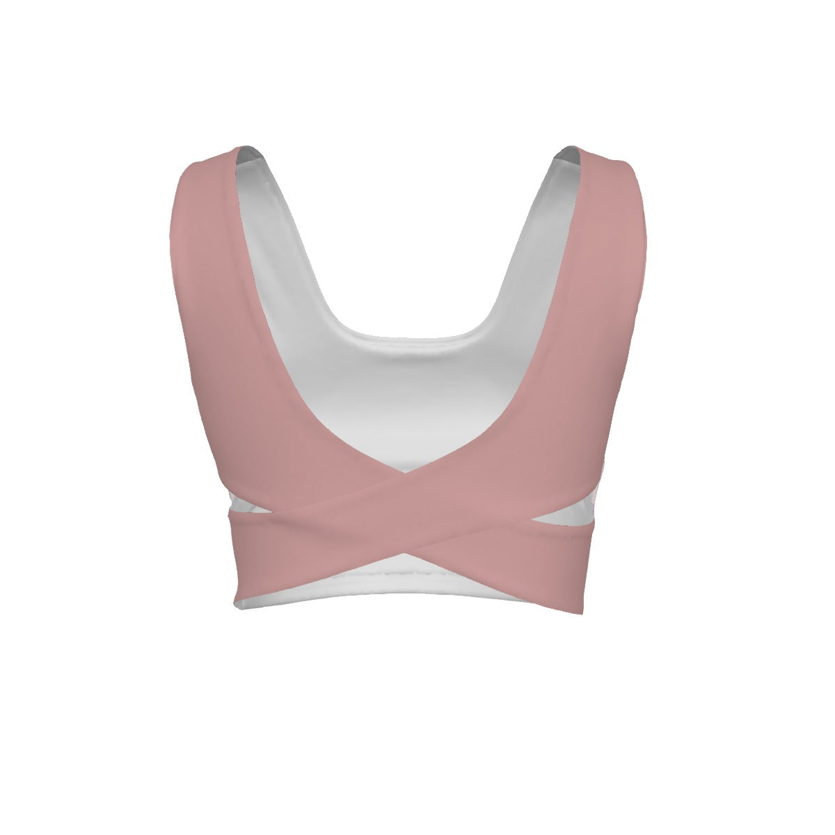 Crystal Bloom™ Back Cross Sports Bra | Medium Impact | Sizes S–5XL
