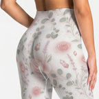 Crystal Bloom™ High Waist Leggings | Seamless Butt-Lifting Activewear