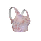 Crystal Bloom™ Back Cross Sports Bra | Medium Impact | Sizes S–5XL