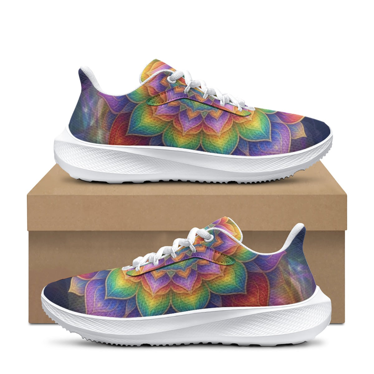 Rainbow Prism Women's Running Sneakers