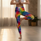 Prism Energy High-Waist Yoga Pants | All-Over Print Full Length