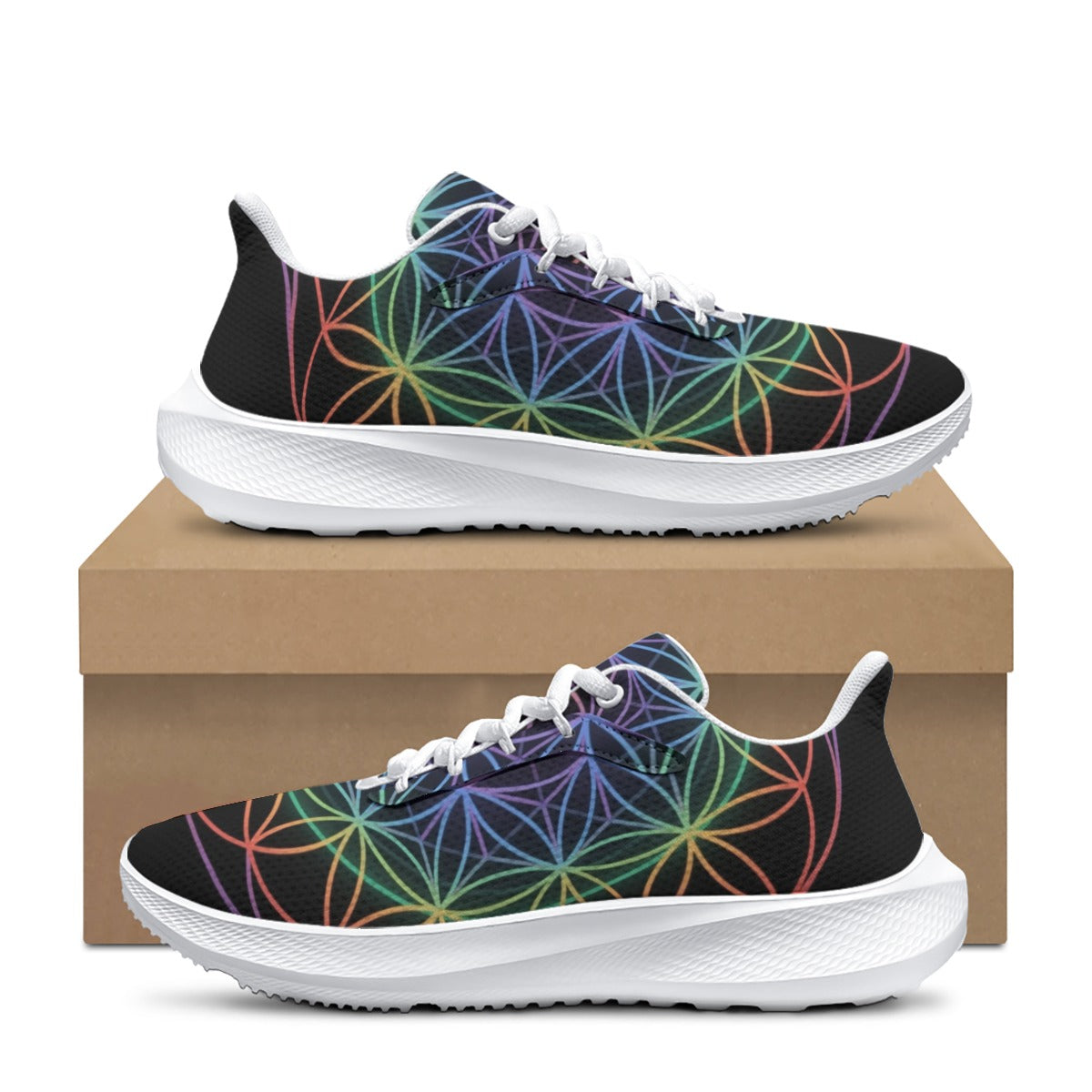 Sacred Geometry Women's Running Sneakers