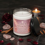 Love & Attraction Intention Candle – Romance & Heart Opening