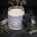Meditation & Mindfulness Intention Candle – Inner Peace & Presence
