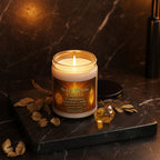 Solar Plexus Chakra Confidence Intention Candle – Personal Power & Confidence