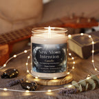 New Moon Intention Candle – New Beginnings & Manifestation