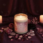 Love & Attraction Intention Candle – Romance & Heart Opening