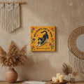Wild Hearts Can't Be Tamed Cat Canvas Wall Art