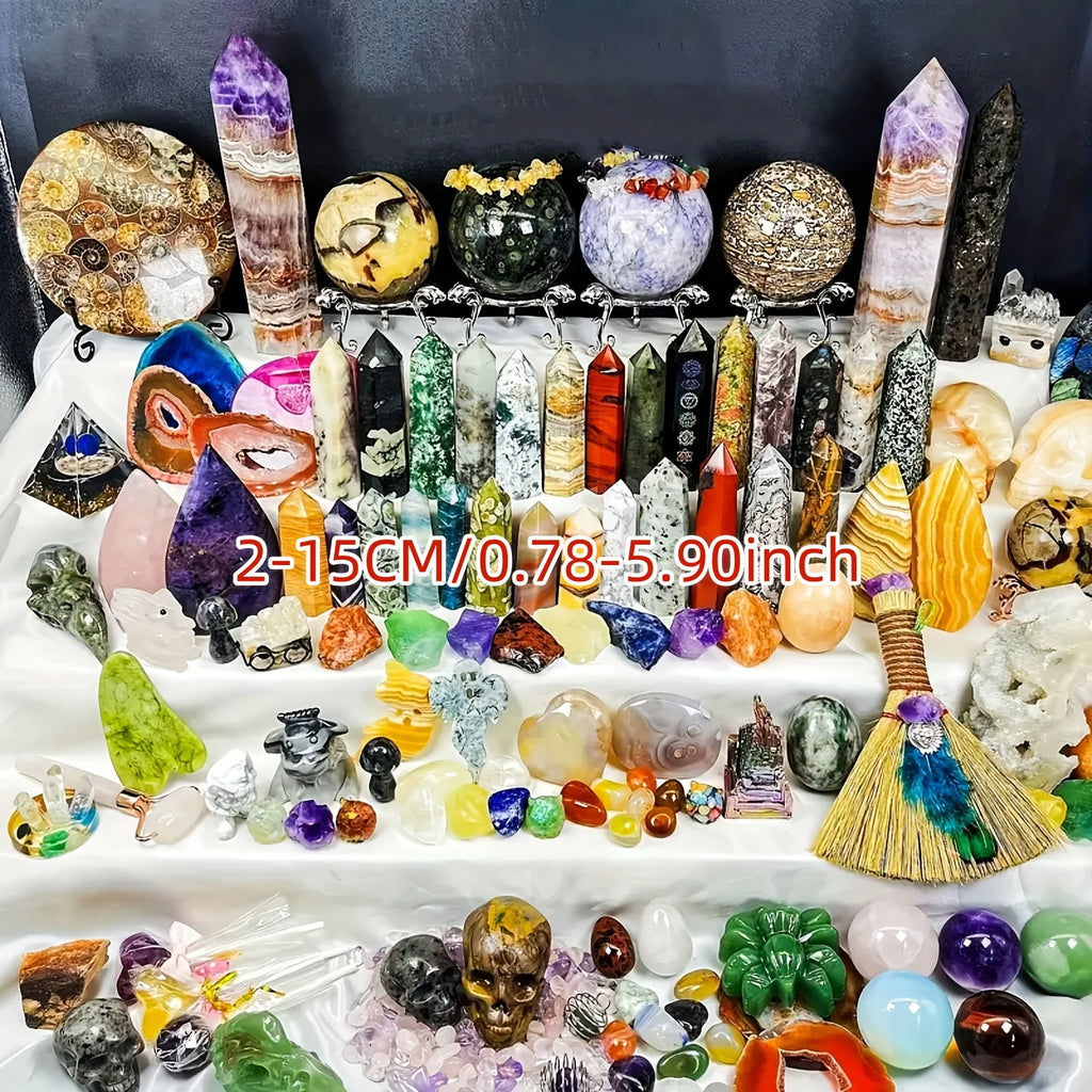 Mystery Crystal Box ✨ Raw Stones, Towers, Spheres & More | 2lb & 3lb