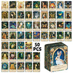 Spirit Animal Oracle Cards | Set of 50 | Guidance for Growth, Love & Spiritual Journey