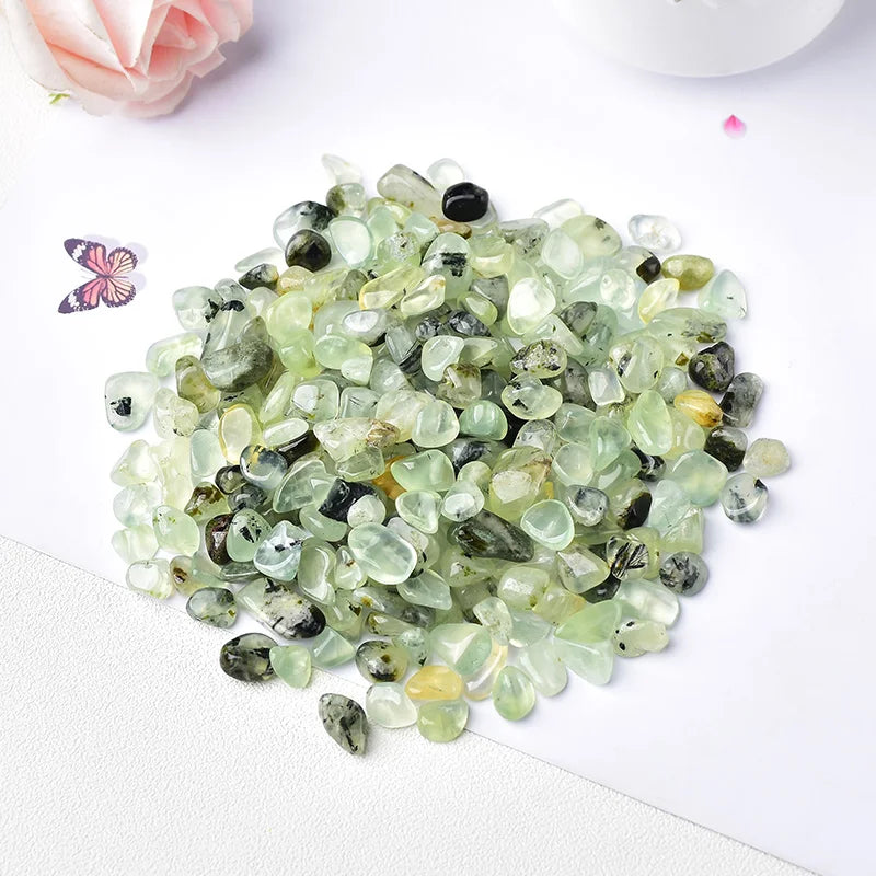 Natural Crystal Chip Gravel | 100g Healing Gemstone Chips for Decor, Grids & Aquariums
